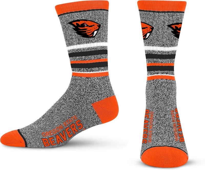 FBF Store For Bare Feet Men's NFL 5 Star Marbled Crew Sock, 1 Pair - Image 1